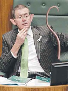 An image of Peter Slipper used earlier by The Telegraph