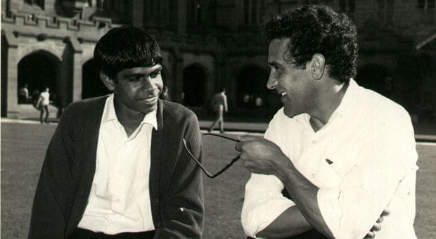 Gary Williams and Charles Perkins at Sydney University in 1963 (photograph courtesy Gary Williams)