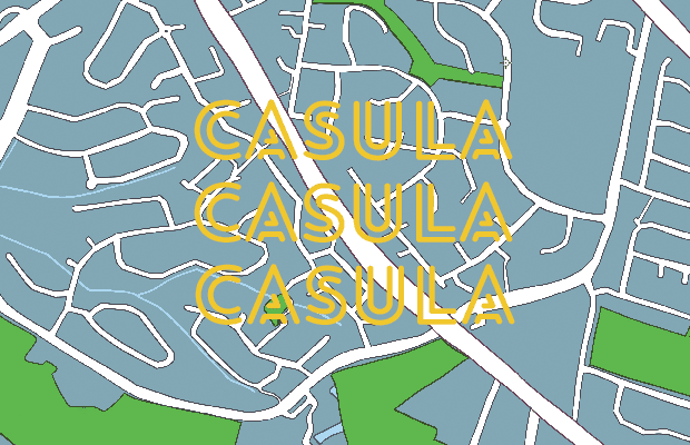 Map of Casula