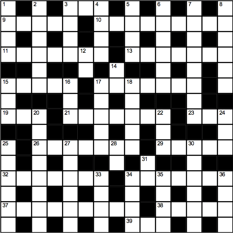 Quick crossword