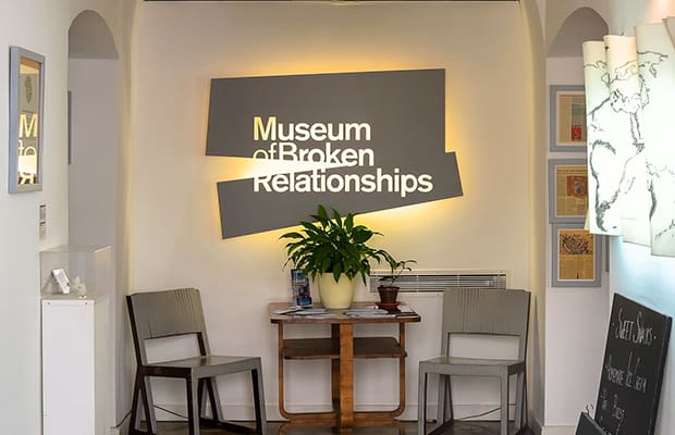 The museum of broken relationships in prague