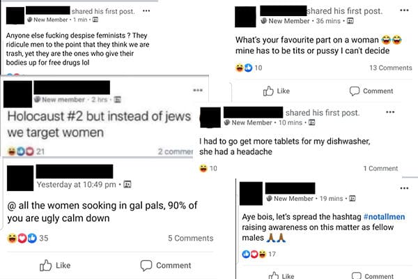 Misogynistic men's Facebook group becomes platform for illegal revenge porn